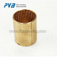 Cylindrical bush,bearings are thin-walled, rolled CuSn8 parts bushing